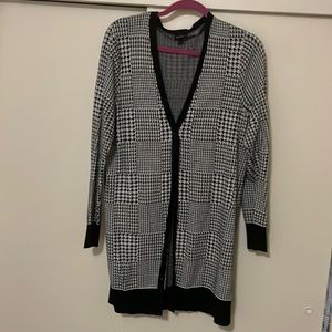 Torrid Houndstooth Button Up Cardigan